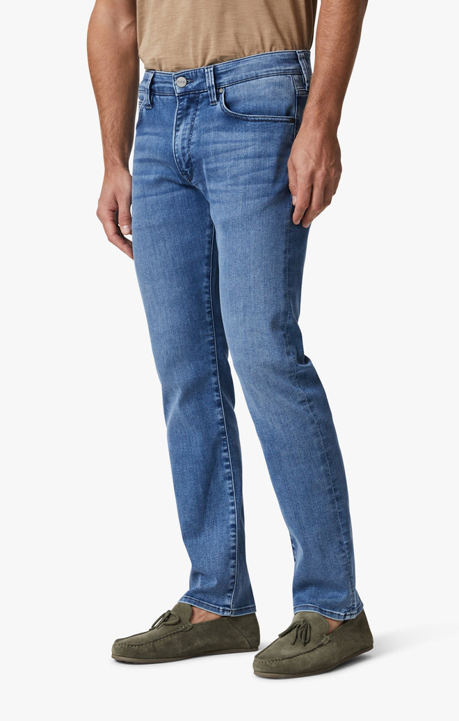 34 HERITAGE COOL TAPERED LEG JEANS IN LIGHT TONAL URBAN