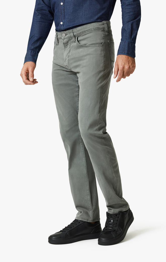 34 HERITAGE COOL TAPERED LEG IN SAGE TWILL