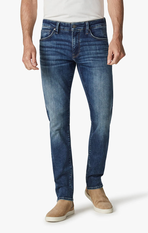 34 HERITAGE COOL FOGGY INDIGO ORGANIC