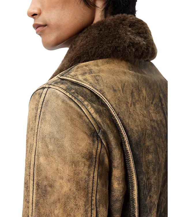 JOHN VARVATOS ALTAS LEATHER JACKET