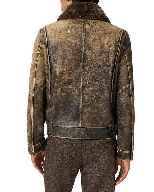 JOHN VARVATOS ALTAS LEATHER JACKET