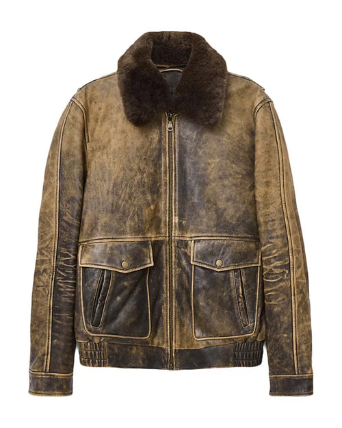 JOHN VARVATOS ALTAS LEATHER JACKET