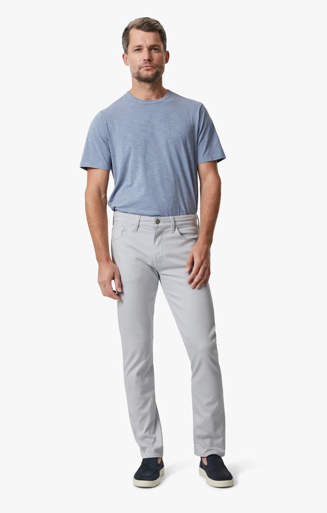 34 HERITAGE COOL TAPERED LEG JEANS IN GREY DAWN COOLMAX