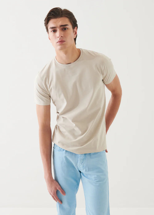 PATRICK ASSARAF PIMA COTTON CREW T-SHIRT