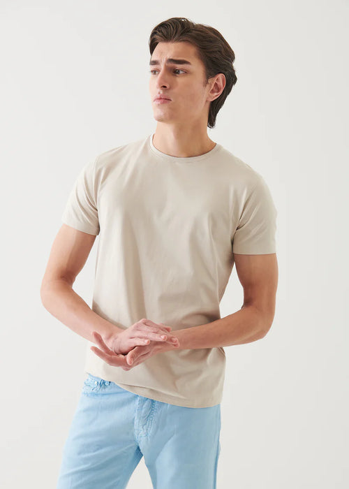 PATRICK ASSARAF PIMA COTTON CREW T-SHIRT