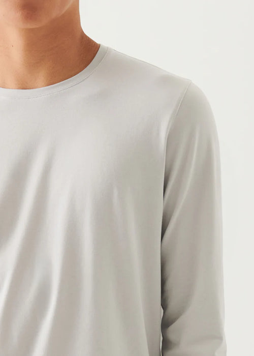 PATRICK ASSARAF PIMA COTTON LS T-SHIRT