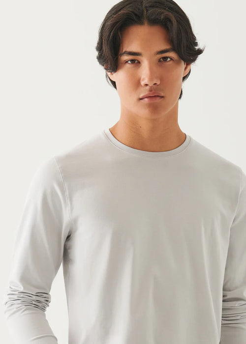 PATRICK ASSARAF PIMA COTTON LS T-SHIRT