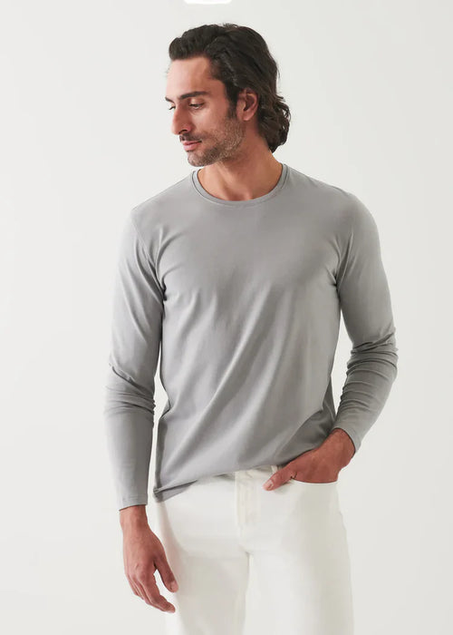 PATRICK ASSARAF PIMA COTTON LS T-SHIRT 99A08CL