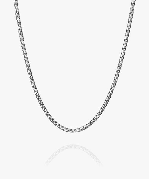 PIG & HEN BOXCHAIN NECKLESS
