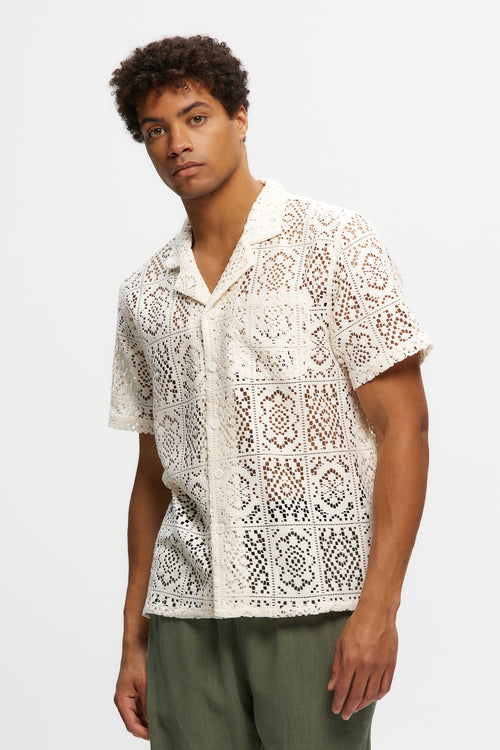 KUWALLA CROCHET YACHT SHIRT