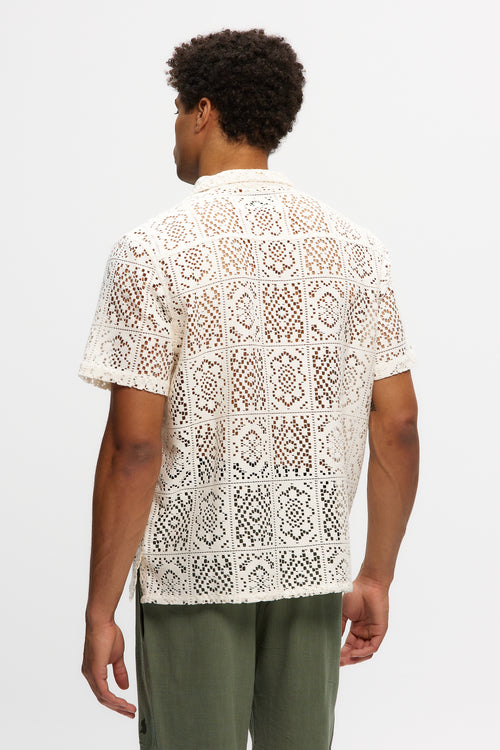 KUWALLA CROCHET YACHT SHIRT