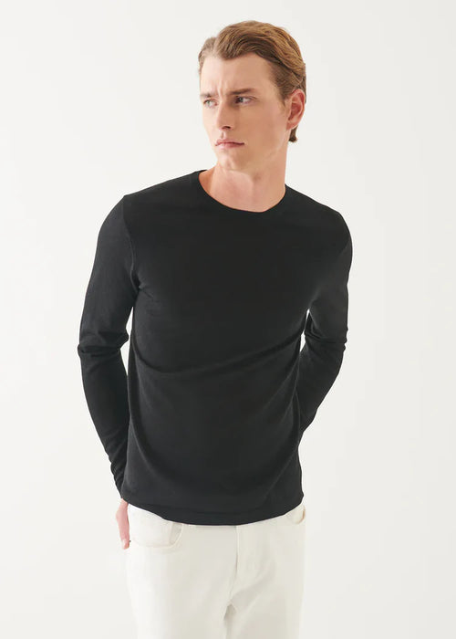 PATRICK ASSARAF PIMA COTTON LS T-SHIRT 99A08CL