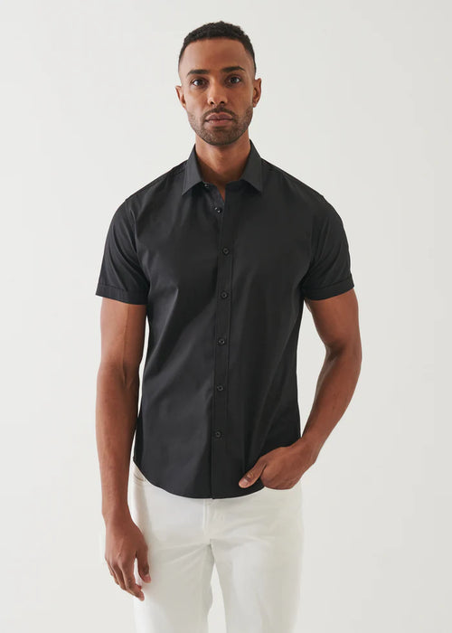 PATRICK ASSARAF COTTON STRETCH SHIRT