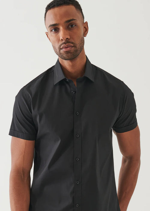 PATRICK ASSARAF COTTON STRETCH SHIRT