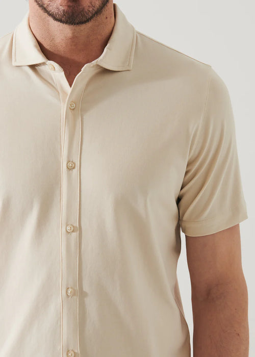 PATRICK ASSARAF PIMA COTTON STRETCH SHIRT