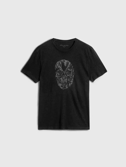 JOHN VARVATOS CHAIN SKULL TEE
