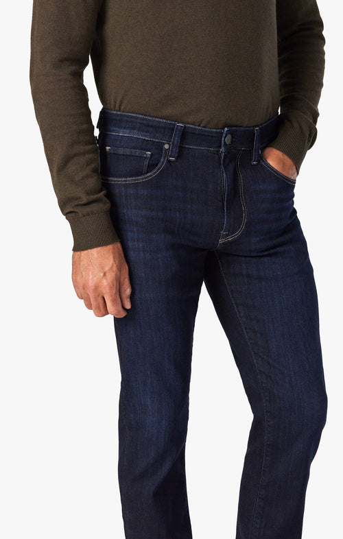 34 HERITAGE COOL TAPERED LEG JEANS IN  DEEP REFINED