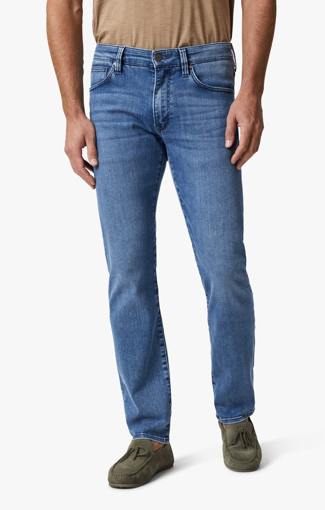 34 HERITAGE COOL TAPERED LEG JEANS IN LIGHT TONAL URBAN