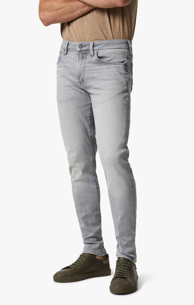 34 HERITAGE COOL TAPERED LEG JEANS IN LIGHT GREY URBAN