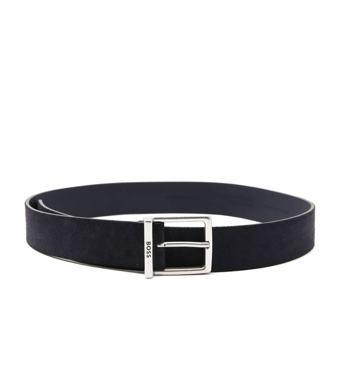 Experience timeless elegance with the Boss Rudy belt. This essential leather accessory features a&nbsp;minimalist buckle&nbsp;for a sophisticated, durable, and versatile look.
