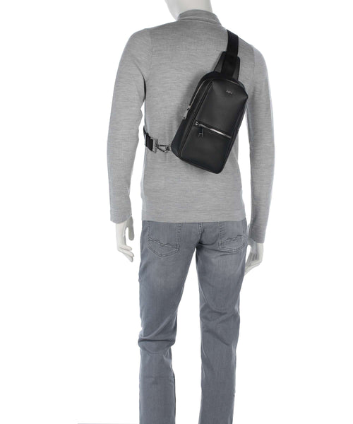 Boss Daxter Sling bag bonded leather black