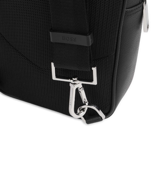 Boss Daxter Sling bag bonded leather black