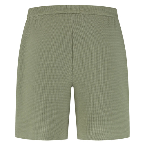 Boss Cotton-blend pyjama shorts with embroidered logo