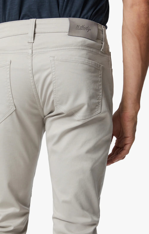 34 Heritage Cool Slim Leg Pants In Oyster Summer CoolMax