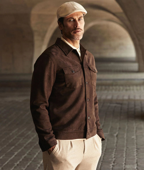 BLUE INDUSTRY SHIRT JACKET