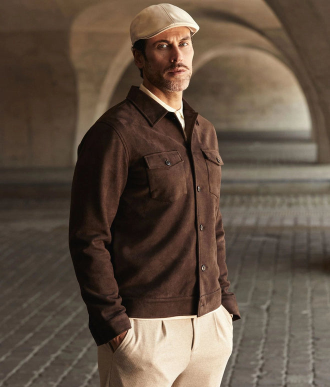 BLUE INDUSTRY SHIRT JACKET