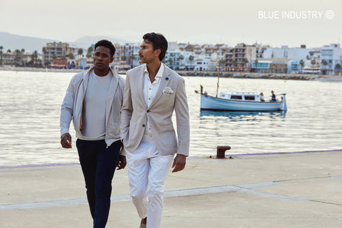 Blue Industry Cotton Lyocell Blazer
