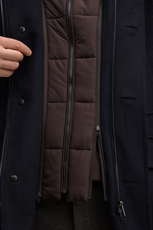 Joop Wool-blend Jacket With Inlay