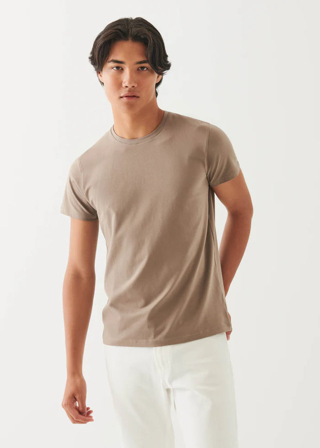 PATRICK ASSARAF PIMA COTTON CREW T-SHIRT