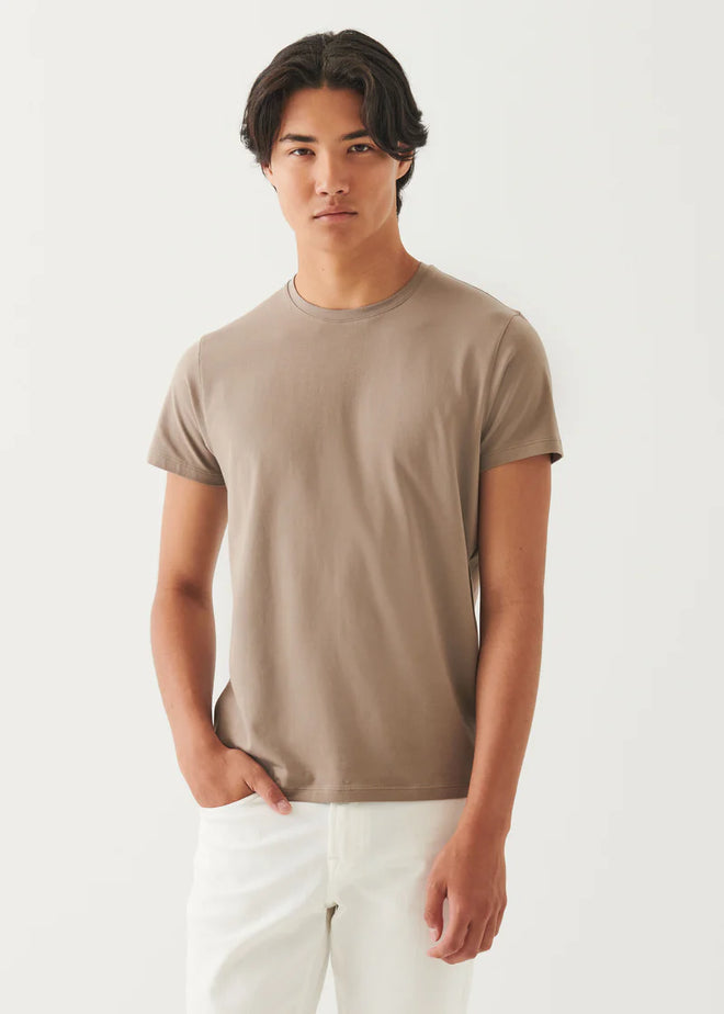 PATRICK ASSARAF PIMA COTTON CREW T-SHIRT
