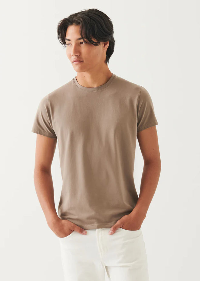 PATRICK ASSARAF PIMA COTTON CREW T-SHIRT