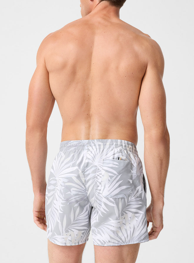 Boss Tropical foliage swim trunk