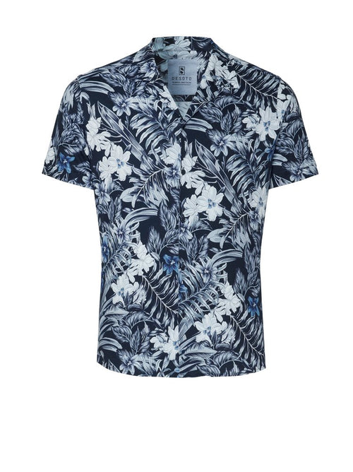 Desoto Floral Short Sleeve Button Up