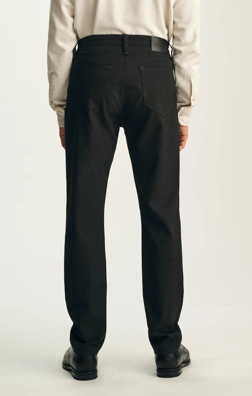 34 Heritage Courage Straight Leg Pants In Charcoal Supreme Plaid