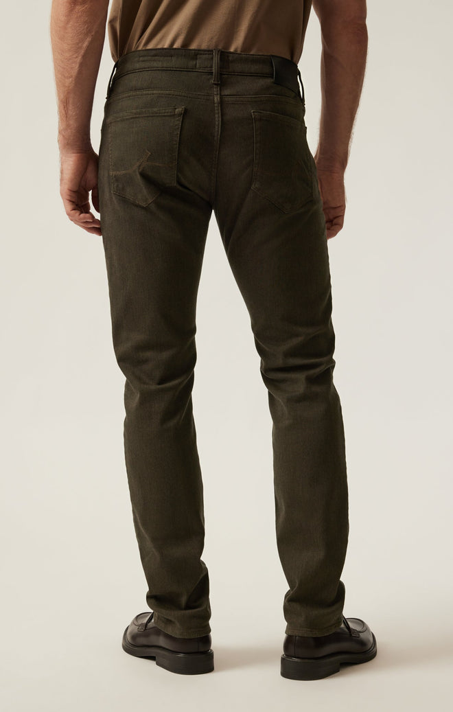 34 Heritage Cool Tapered Leg Pants In Green Diagonal