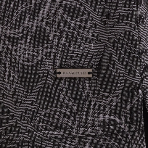 Bugatchi Performance Floral Three-Button Polo