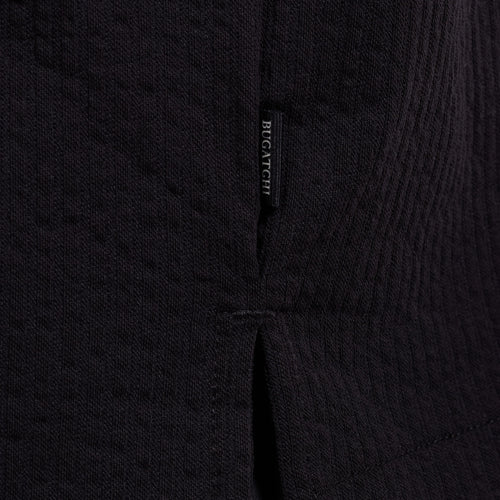 Bugatchi Performance Rib Knit Camp Shirt