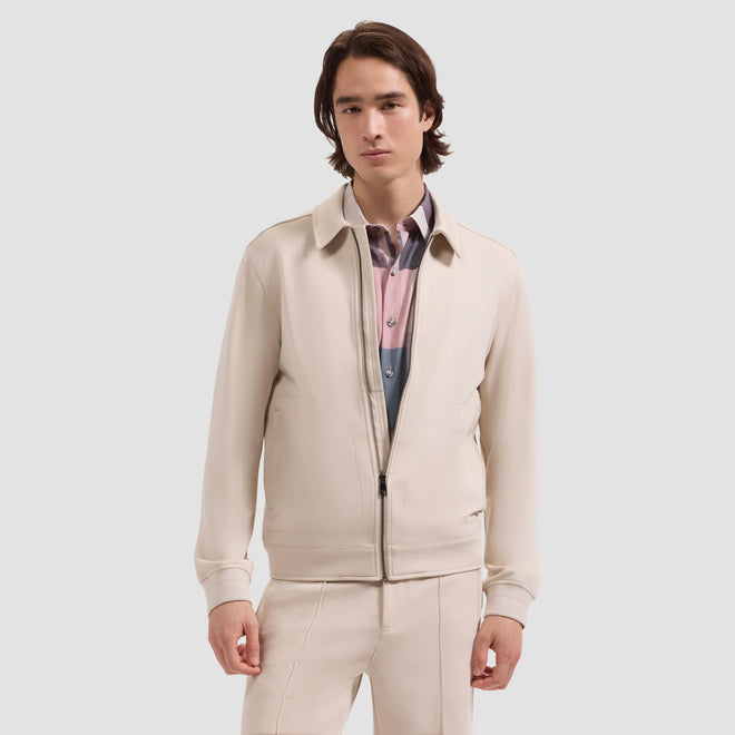 Bugatchi Soft Touch™ Blouson Knit Jacket