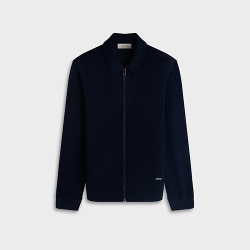 Bugatchi Soft Touch™ Blouson Knit Jacket