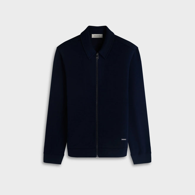 Bugatchi Soft Touch™ Blouson Knit Jacket