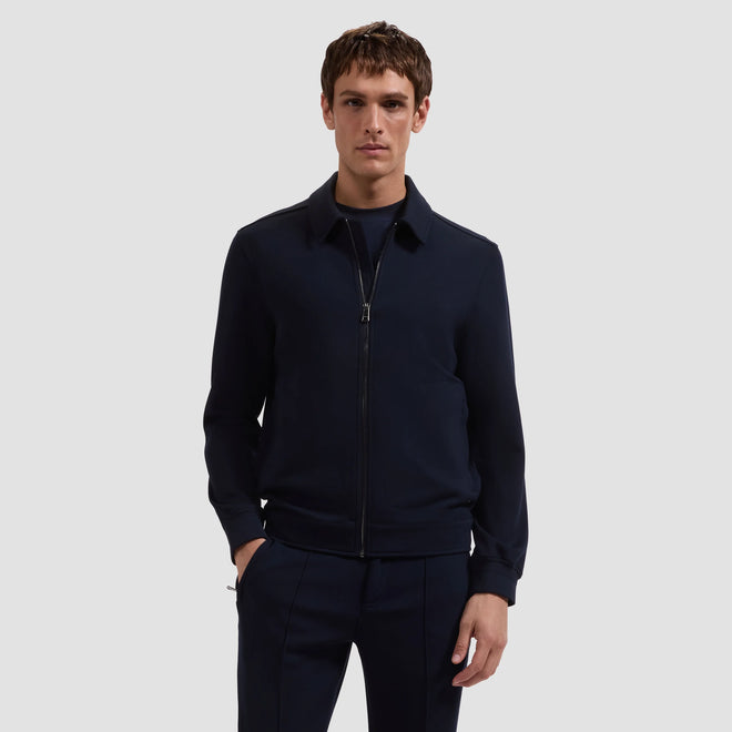 Bugatchi Soft Touch™ Blouson Knit Jacket