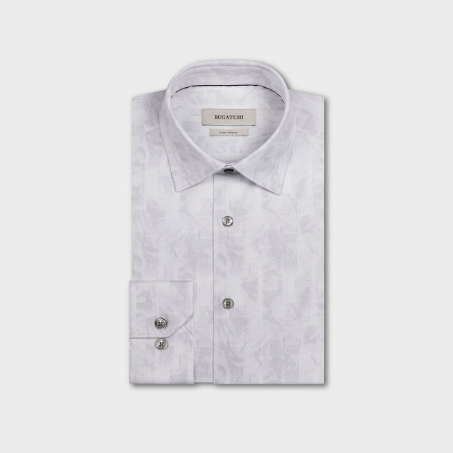 Bugatchi James OoohCotton® Jacquard-Inspired Shirt