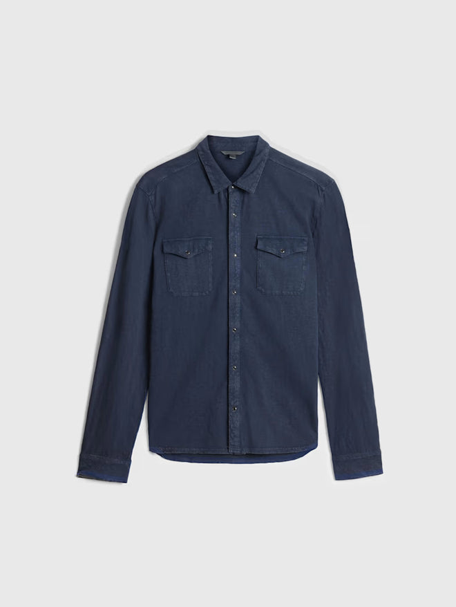 John Varvatos Arvon Western Shirt
