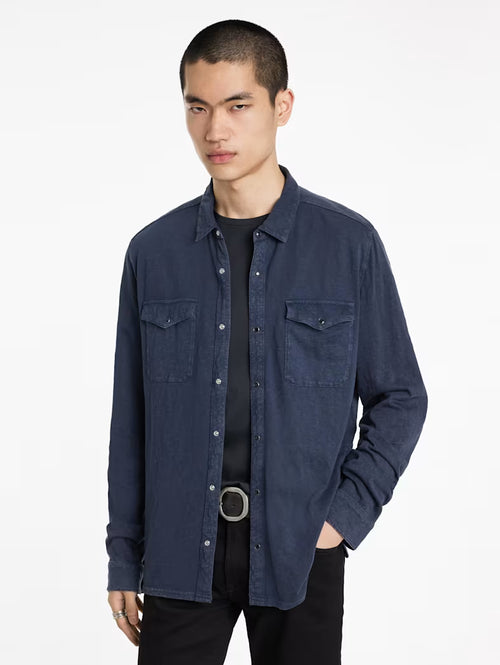 John Varvatos Arvon Western Shirt