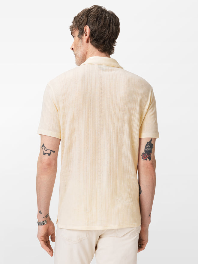 John Varvatos Leonardo SS Johnny Collar Polo