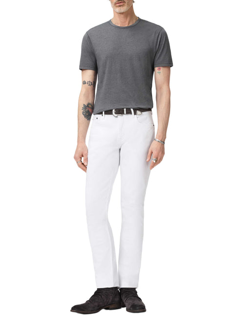 John Varvatos Bale Short Sleeve Burnout Crew